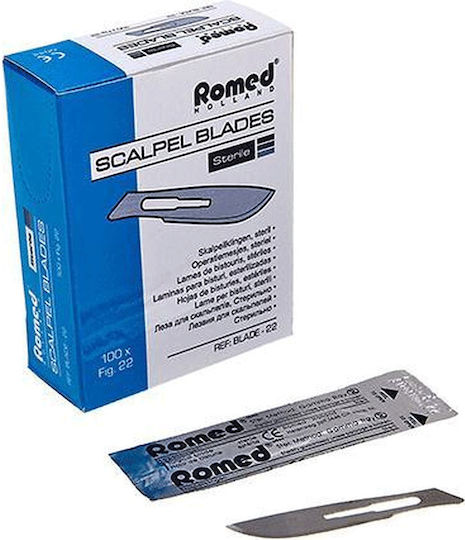 Romed Bisturi Medical No24 BLADE-24 100 Bucăți