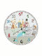 Colourbox Kids Παιδικό Ρολόι Τοίχου Ξύλινο 31εκ.