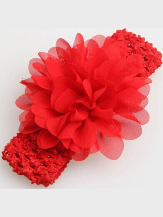 Baby-Stirnband in Roter Farbe Baby-Stirnband in Roter Farbe