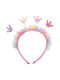 Pink Kids Headband with Crown