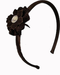 HappyKid Kinder Stirnband mit Blume Braune