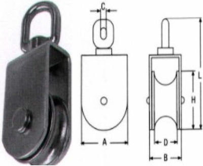 A4 M8392 C Pulley