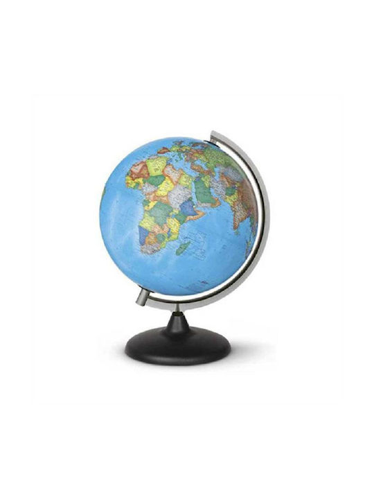 World Globe Greek with Diameter 25cm and Height 25cm