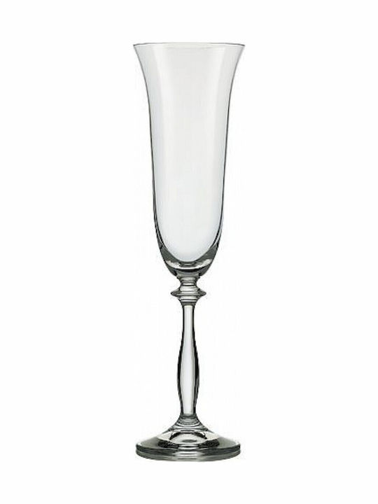 Novaker Angela Champagne Glass for Wedding Crystal KP260