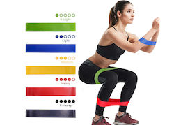 Loop Resistance Bands Set 5pcs Multicolour