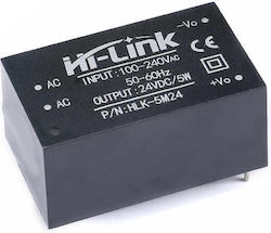 Converter AC/DC Step-Down με Τάση Εισόδου 220V και Τάση Εξόδου 24V (HLK-5M24)