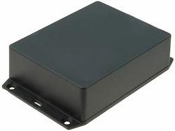 Hammond Πλαστικό Κουτί Κατασκευών 121x94x30mm Μαύρο (1591XXGSFLBK)
