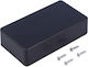 Kradex Plastic Enclosure 110x60x28mm Black (ΜΑΎΡΟ-Z76)