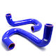 Samco Sport Car Silicone Hose Set Air Intake for Opel Corsa Blue