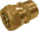 Male Compression Tube Fitting Brass 3/4" 18mm 400183/425