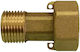 Pipe Niple Fittings Brass 4" 66411