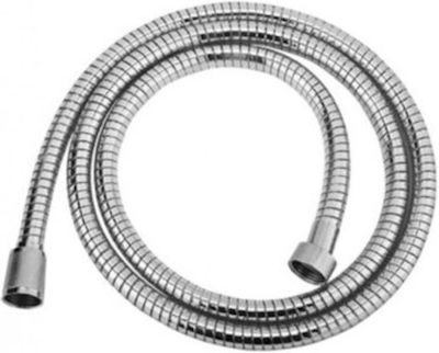 Duschschlauch Spirale Metallisch 150cm Silber