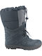 Kinder-Schneestiefel mit Schnürsenkeln Schwarze