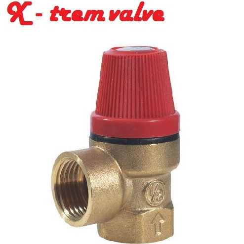 Two-Way Brass Pressure Relief Valve ½" for boiler