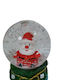 Christmas Snowball Illuminated with Balls 6.5x8.5cm