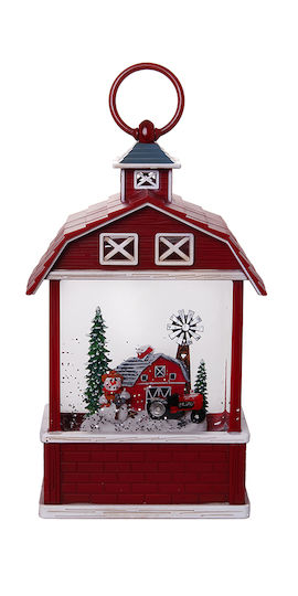 Crăciun Glob de Zăpadă cu Om de Zăpadă 14.4x7.8x24cm 1buc
