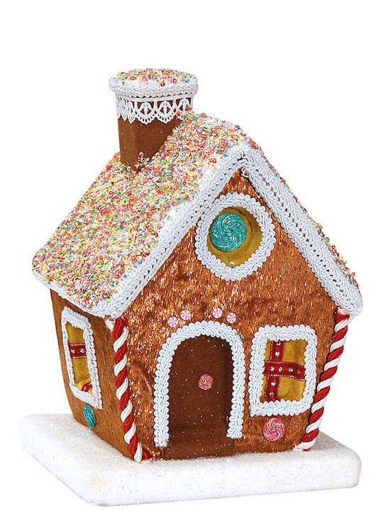 Christmas Decorative House Brown 27x19x15cm.