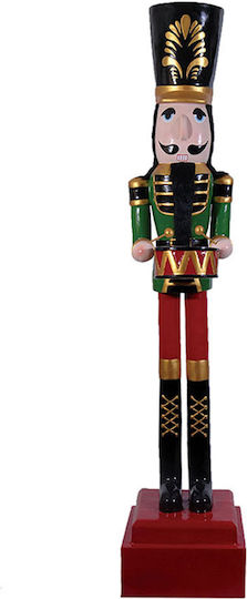 Weihnachts-Nussknacker Mehrfarbig aus Hölzernes Höhe 120cm.