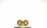 Christmas Gold Battery Candle 2pcs