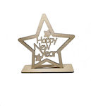 Woodseason Wood Christmas Decorative Pendant Star Beige