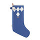 Christmas Decorative Blue Socks