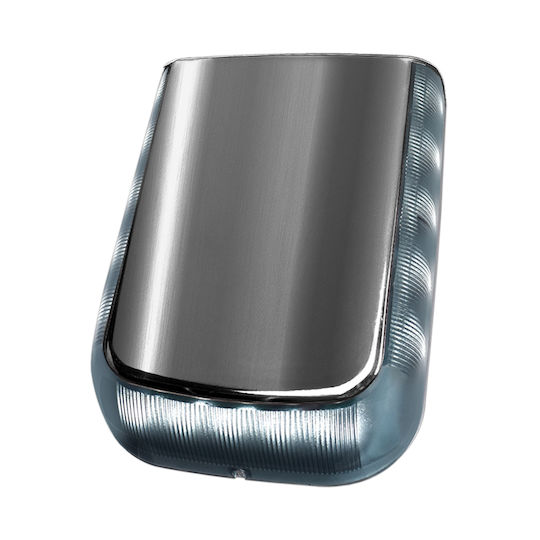 Irene Basic V2 Chrome Alarm Siren Baterie Outdoor 125dB 10-15V