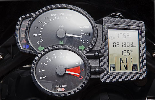 Moto Discovery Protecție instrumente motocicletă Gri