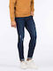 Men's Jeans Pants Elastic with Super Slim Fit Blue