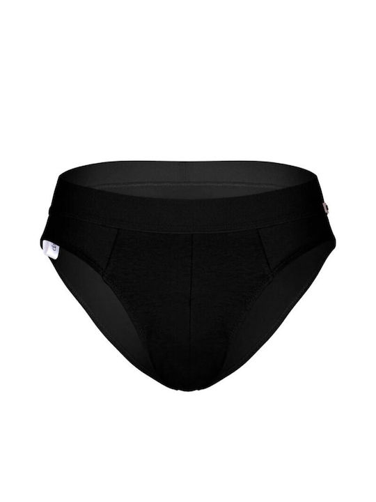 Darkzone Herren Slips Schwarz 1Packung