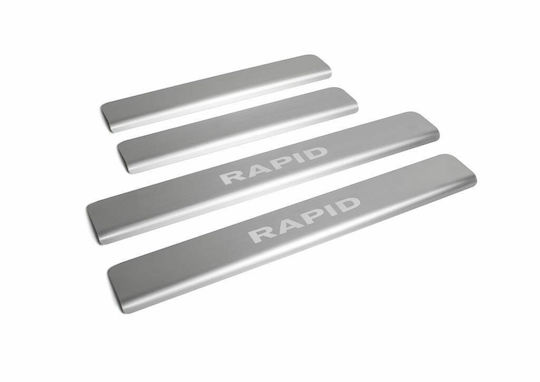 Americat Decorative Interioare Prag Ușă Autoturism Skoda Rapid 4pcs