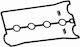 BG Automotive Car Engine Head Valve Gasket for Daewoo Nexia
