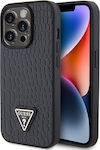 Guess Plastic Back Cover Black (iPhone 15 Pro)