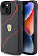 Ferrari 6.1" Back Cover Πλαστικό Μαύρο (iPhone 15)