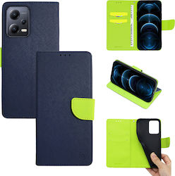 Sonique Book Navy Μπλε (Redmi Note 12 5G / Poco X5 5G) Sonique Book Navy Μπλε (Redmi Note 12 5G / Poco X5 5G)
