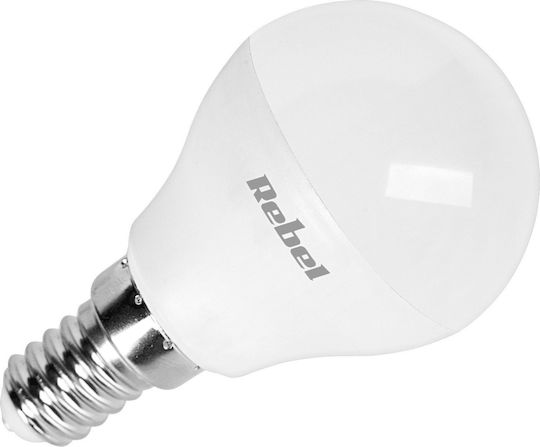 Rebel LED Bulb 1W for Socket E14 and Shape G45 Warm White 806lm