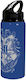 Stor Sport Kids Water Bottle Harry Potter Aluminium with Screw Cap Non Spill Blue 710ml
