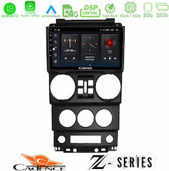 Cadence Ηχοσύστημα Αυτοκινήτου για Jeep Wrangler 2008-2010 (Bluetooth/USB/WiFi/GPS/Android/Auto) με Οθόνη Αφής 9"