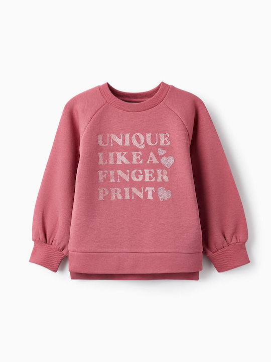 Zippy Kinder Sweatshirt Rosa