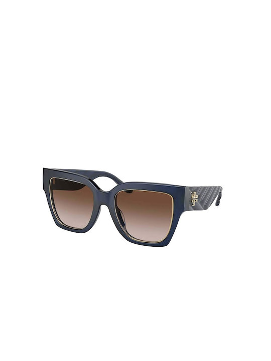 Tory Burch Sonnenbrillen mit Blau Rahmen und Blau Linse TY7180u-165613