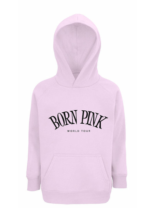 kirikoko Kids Sweatshirt with Hood Pink