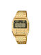 Casio Vintage Watch with Gray Metal Bracelet