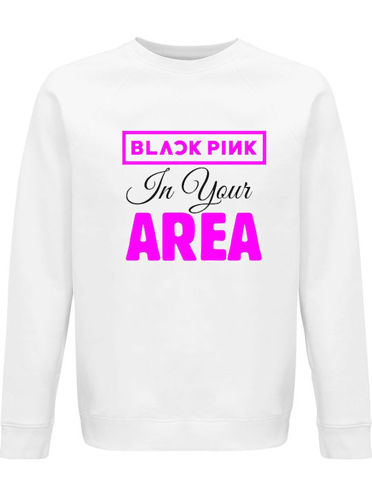 Blackpink In Your Area Kpop Sweatshirt Weiß