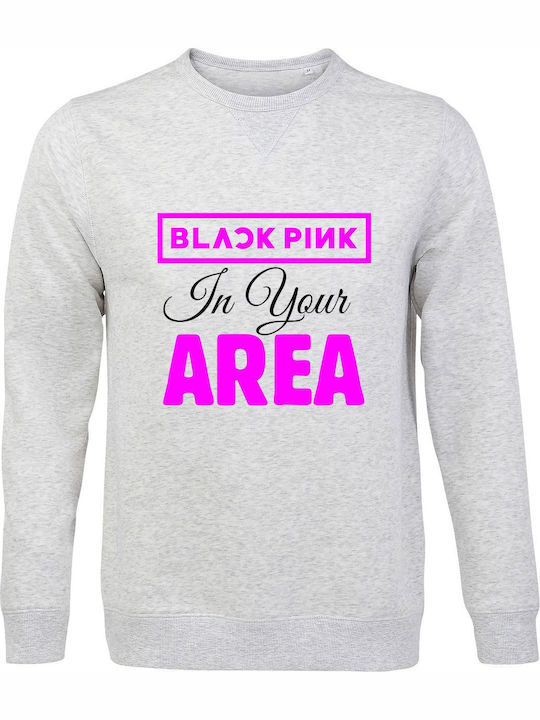 Blackpink In Your Area Kpop Sweatshirt Gray