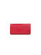 Fetiche Leather Large Leather Women's Wallet Red