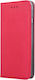 Smart Magnet Back Cover Πλαστικό / Σιλικόνης Κόκκινο (Honor 70)