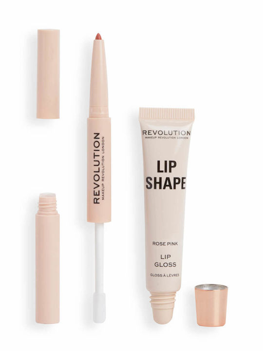 Revolution Beauty Lip Make-up-Set Rose Pink
