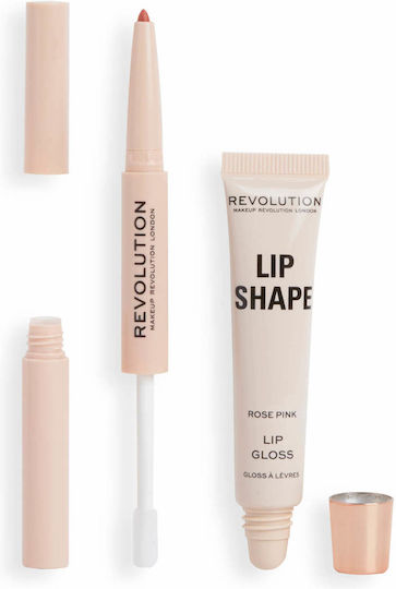 Revolution Beauty Lip Σετ Μακιγιάζ για τα Χείλη Rose Pink