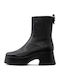 Combo A Leder Stiefeletten Damen Gray