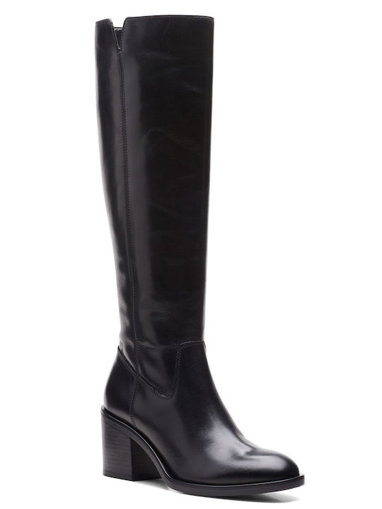 Clarks Valvestino Hi Δερμάτινες Γυναικείες Μπότ...