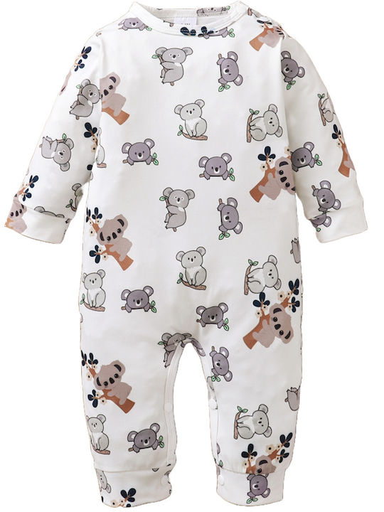 TakTakBaby Babystrampler Langärmliges Weiß